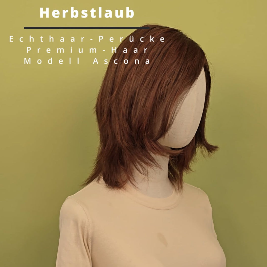 Echthaar-Perücke Ascona - Herbstlaub