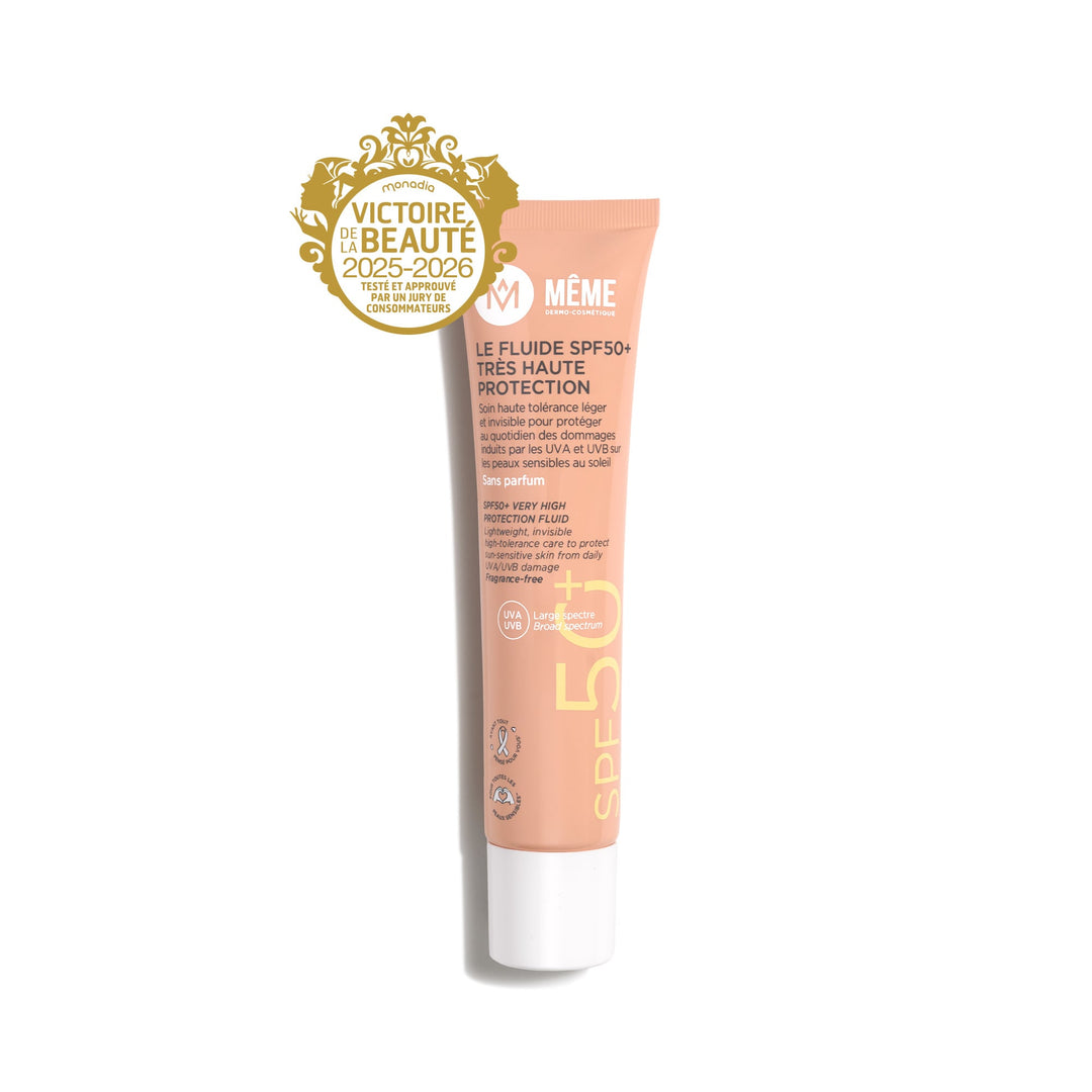 MÊME Sonnencreme LSF 50+, Tube mit 40ml, Sonnenschutz für empfindliche Haut
